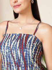Women Multicolore Printed Straight Tunic