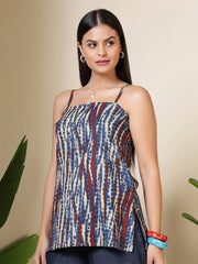 Women Multicolore Printed Straight Tunic