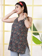 Women Multicolor Printed Straight Tunic
