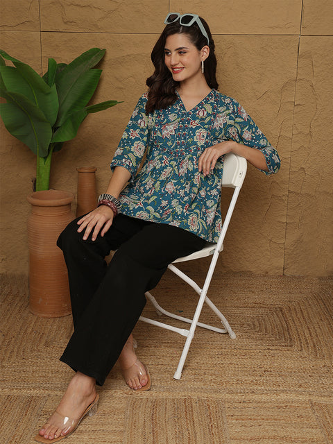 Floral Printed Top for Women