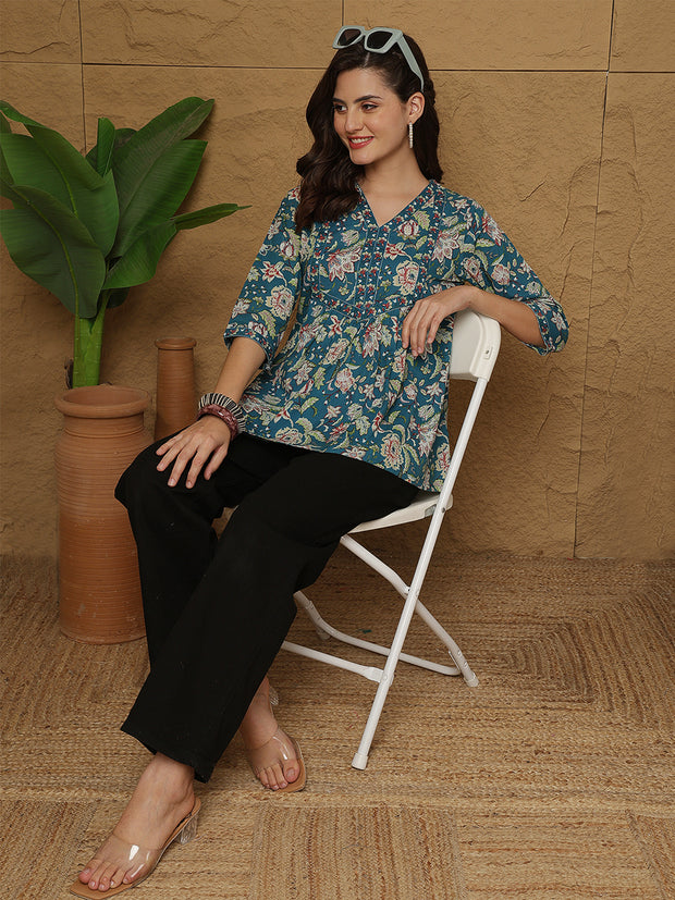 Floral Printed Top for Women