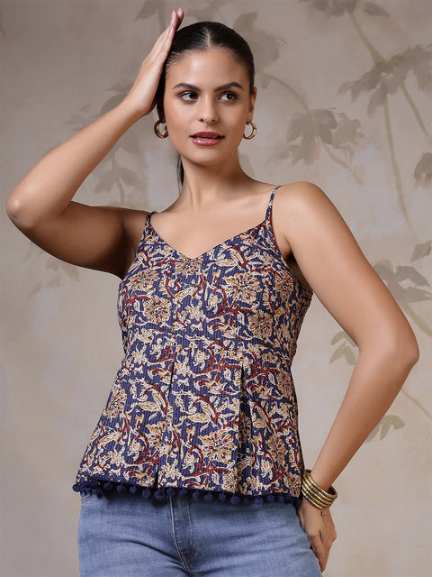 Women Multicolor Printed Top