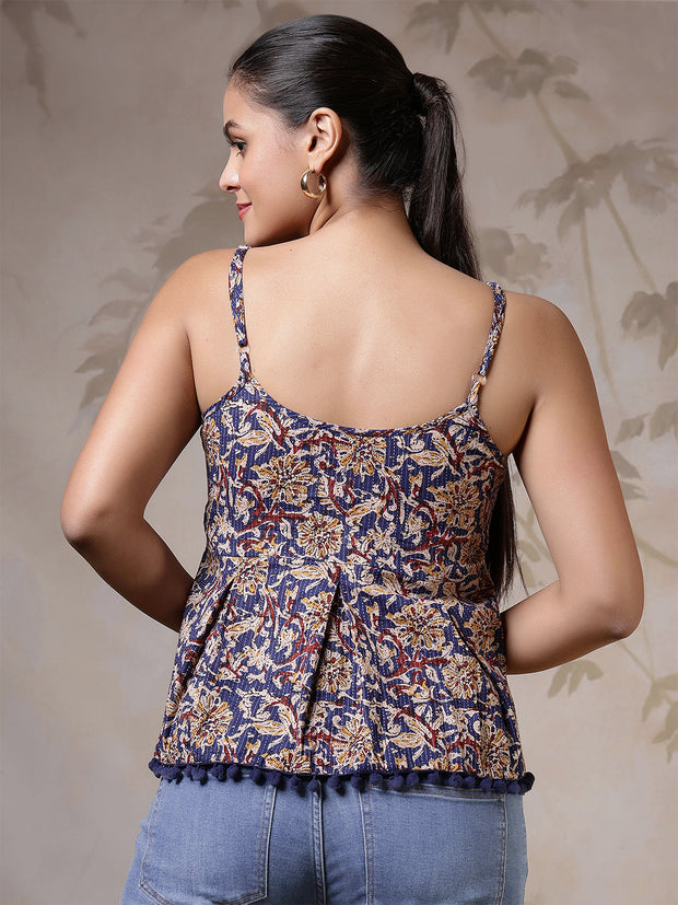 Women Multicolor Printed Top