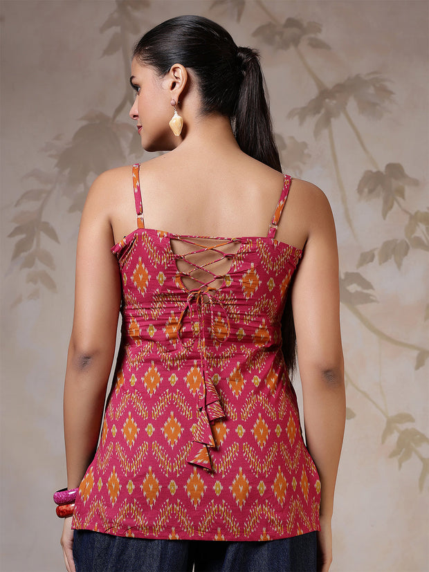 Women Multicolor Printed Straight Tunic