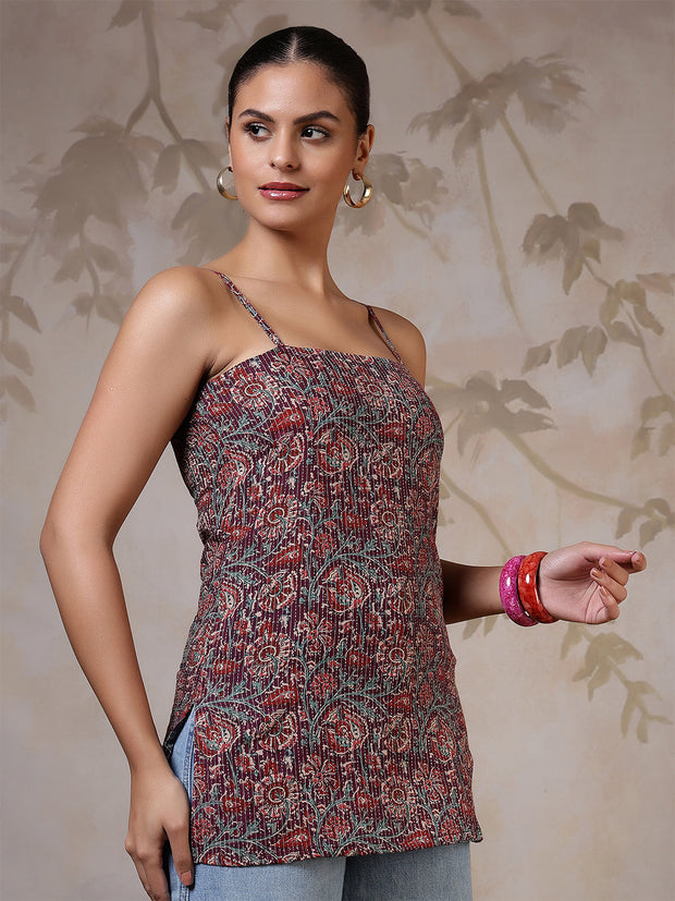 Women Multicolor Printed Straight Tunic