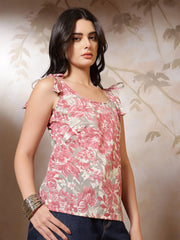 Women Multicolor Printed Top