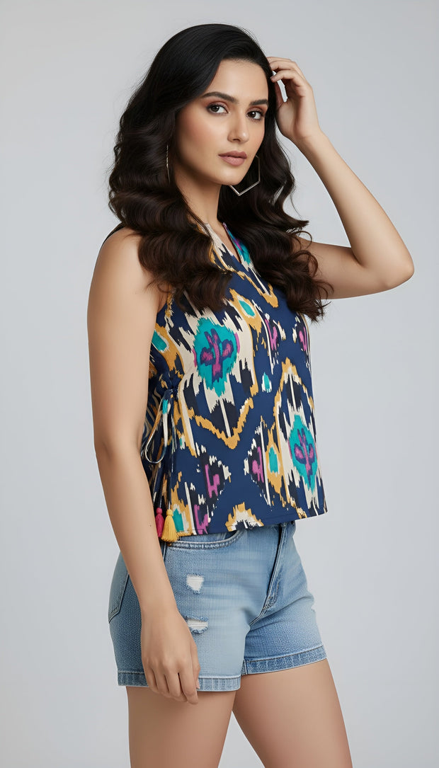 Women Multicolor Printed Top