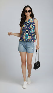 Women Multicolor Printed Top