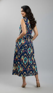 Multicolor Printed Dress for Women