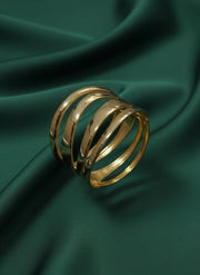 Gold-Plated Cuff Bracelet