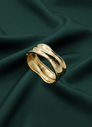 Gold-Plated Cuff Bracelet