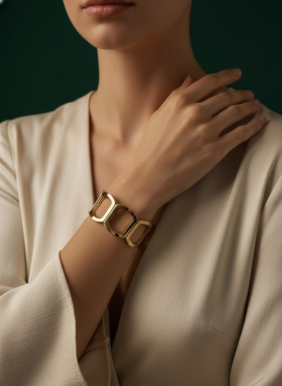 Anti-Tarnish Hoop Bracelet