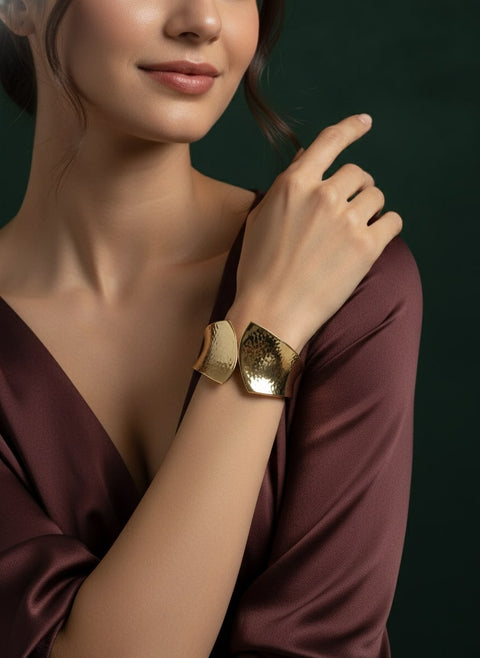 Fancy Korean Style Slip-on Bracelet