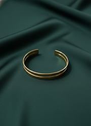 Golden Two-in-One Ring Bracelet