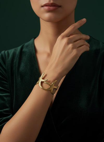 Trendy Korean-Style Cuff Bracelet