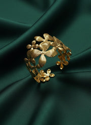 Unique Statement Flower Shaped Bracelet