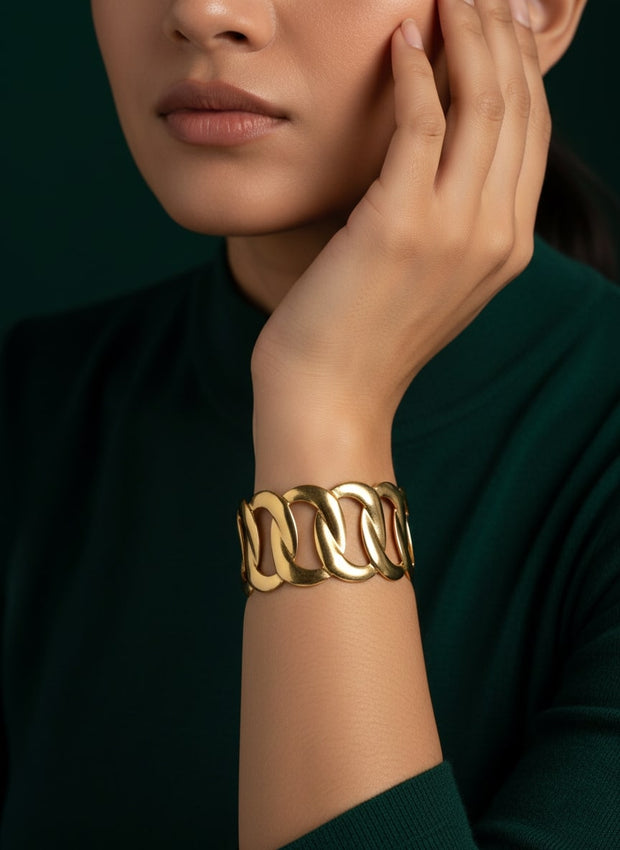 Designer Antique Link Style Bracelet