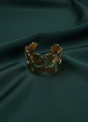 Anti-Tarnish Boho Textured Cuff Bracelet