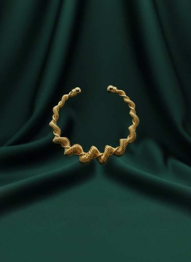 Beautiful  Bangle-Style Cuff Bracelet