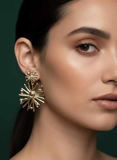 Trendy Antique Drop Earrings