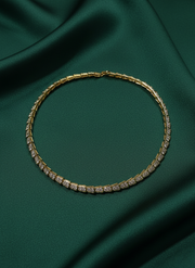 Antique Ad Stone Necklace