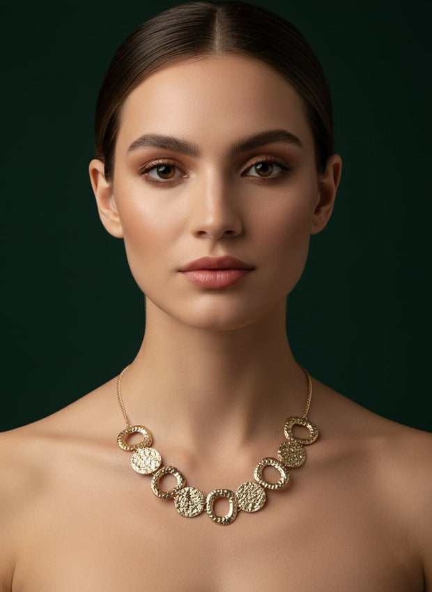 Trendy Statement Handcrafted Design Necklace