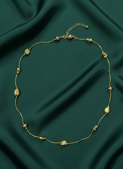 Fancy Chain With Beautiful Golden Beads
