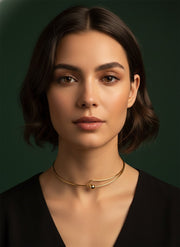 Antique Brass Necklace