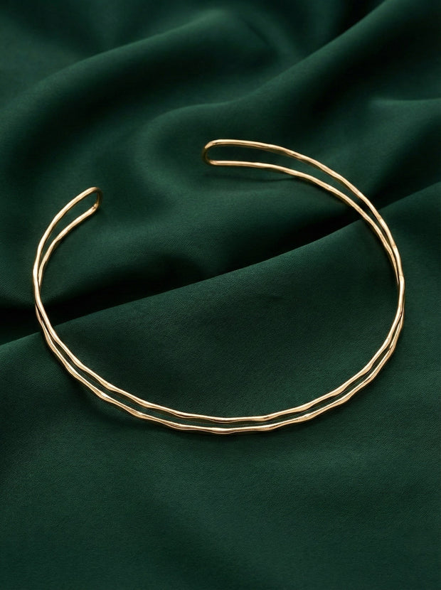 Trendy Adjustable Layered Choker Necklace