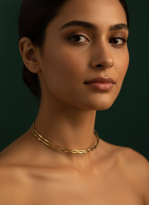 Trendy Adjustable Layered Choker Necklace