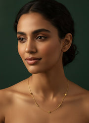 Fancy Beads & Stars Minimal Chain