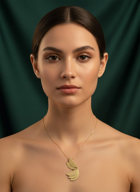 Unique Pendant with Chain