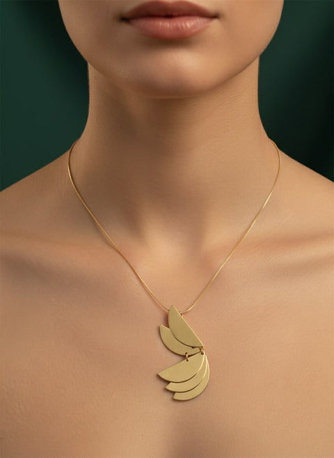 Unique Pendant with Chain