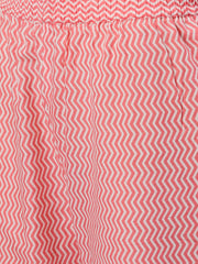 Women Pink Three-Quarter Sleeves Straight Kurta Palazzo With Dupatta