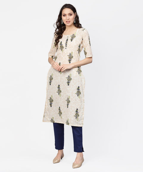 Buy Blue Kurta Suit Sets for Women by SAANJH Online | Ajio.com