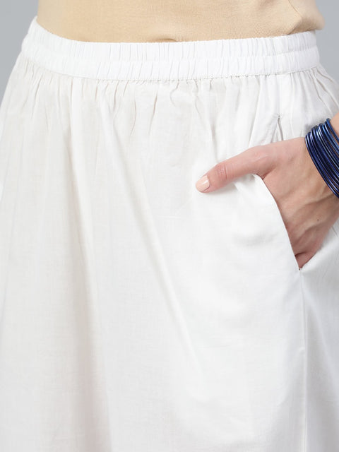 Women Sky Blue Straight Bandhani Printed Kurta With Plazzo & Dupatta